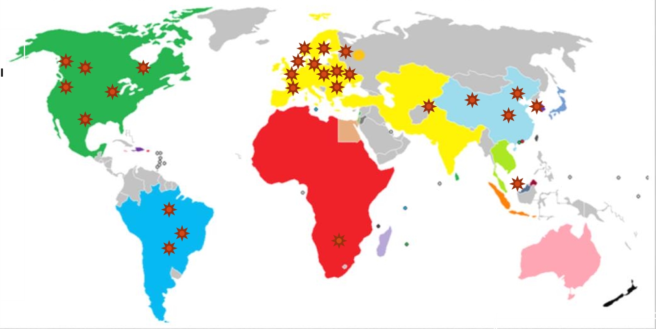 Global Reach Map